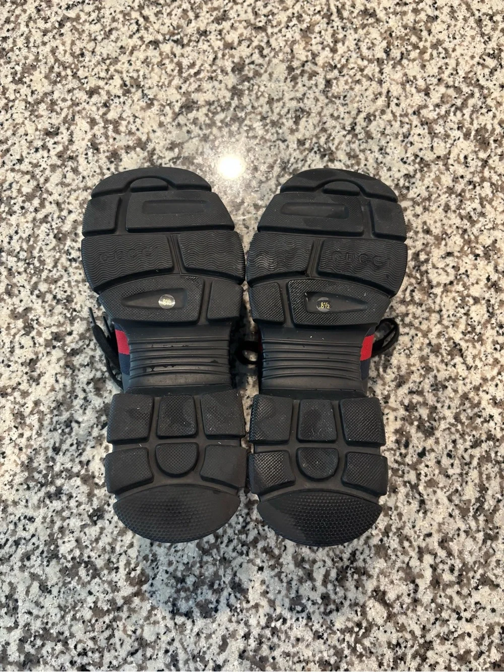 Gucci Black Leather Nathan Sneakers | Black | Size 8